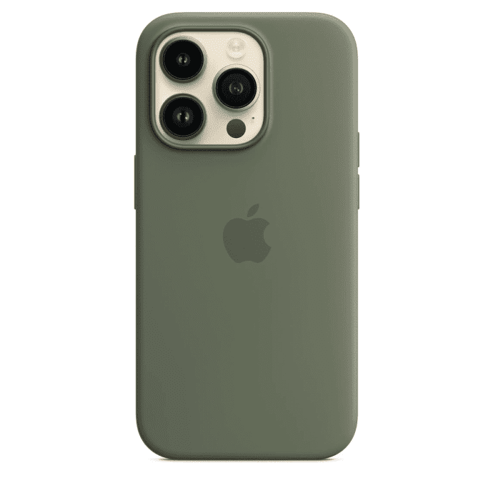 Чохол для смартфона Apple iPhone 14 Pro Silicone Case with MagSafe - Olive (MQUH3)  Фото №1