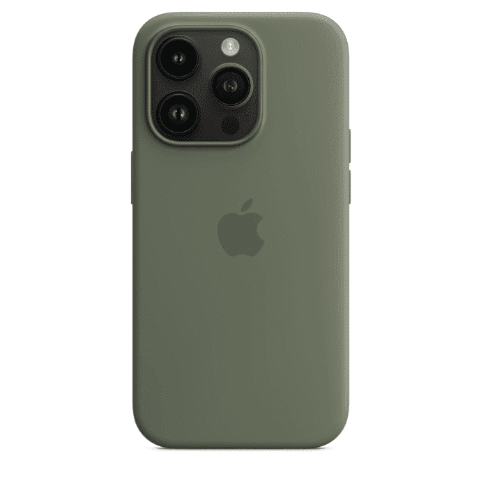 Чохол для смартфона Apple iPhone 14 Pro Silicone Case with MagSafe - Olive (MQUH3)  Фото №2
