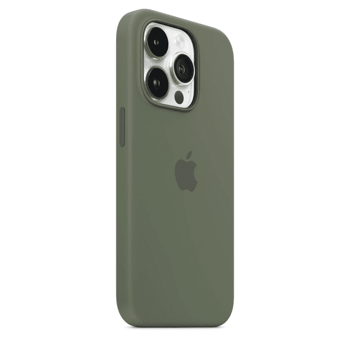 Чохол для смартфона Apple iPhone 14 Pro Silicone Case with MagSafe - Olive (MQUH3)  Фото №3