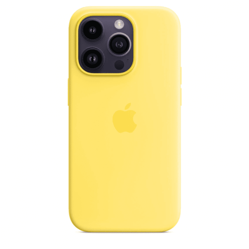 Чехол для смартфона Apple iPhone 14 Pro Silicone Case with MagSafe - Canary Yellow (MQUG3)