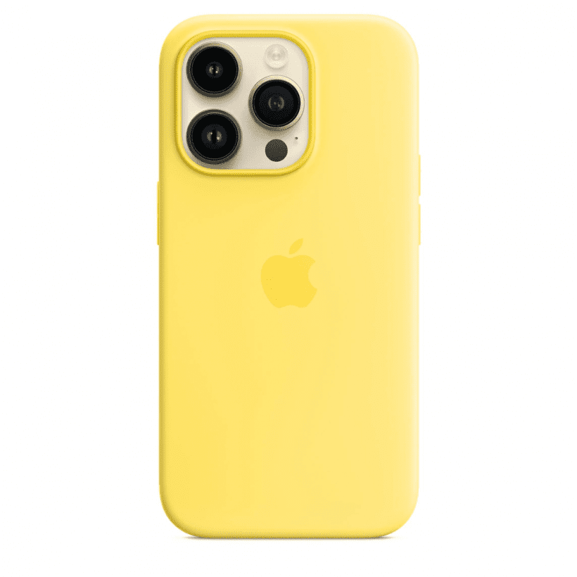 Чехол для смартфона Apple iPhone 14 Pro Silicone Case with MagSafe - Canary Yellow (MQUG3)  Фото №0