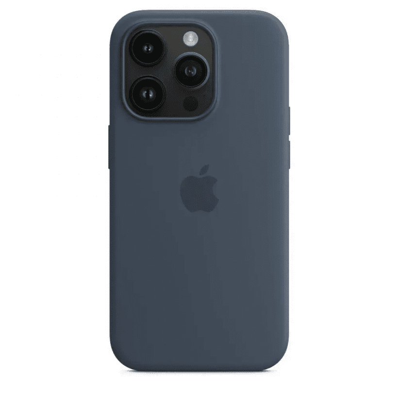 Чехол для смартфона Apple iPhone 14 Pro Silicone Case with MagSafe - Storm Blue (MPTF3)