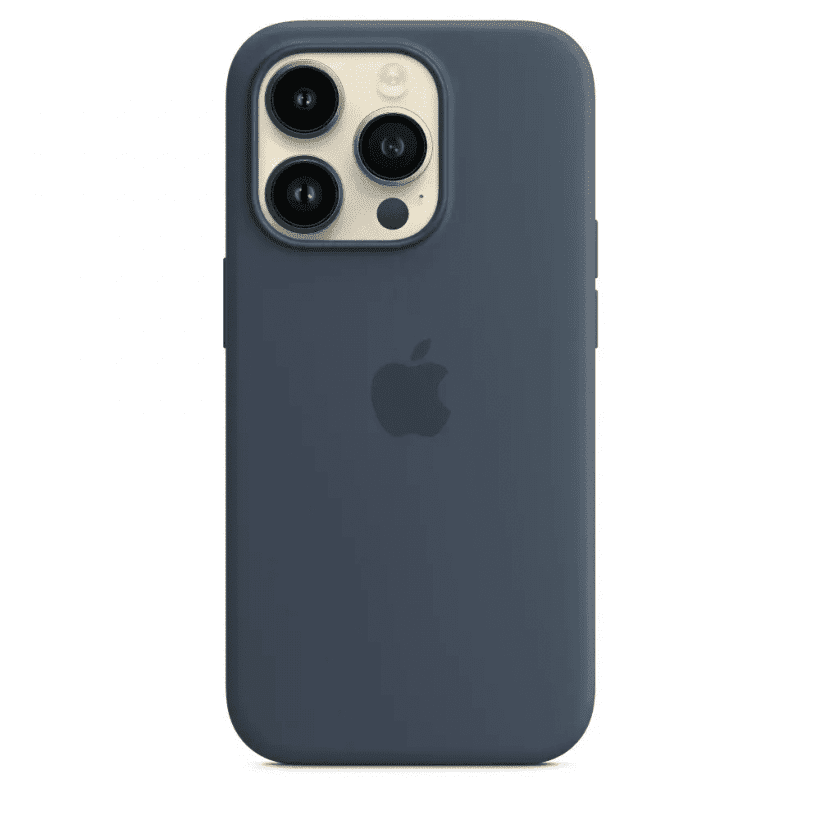 Чехол для смартфона Apple iPhone 14 Pro Silicone Case with MagSafe - Storm Blue (MPTF3)  Фото №3