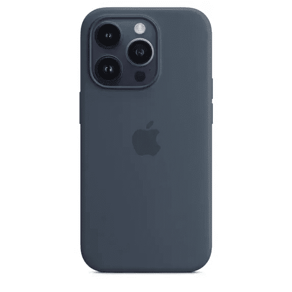 Чехол для смартфона Apple iPhone 14 Pro Silicone Case with MagSafe - Storm Blue (MPTF3)  Фото №4