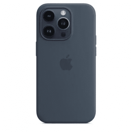 Чехол для смартфона Apple iPhone 14 Pro Silicone Case with MagSafe - Storm Blue (MPTF3)  Фото №4
