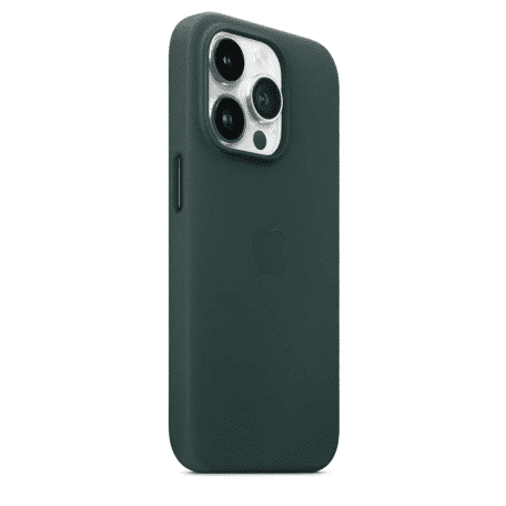Чехол для смартфона Apple iPhone 14 Pro Leather Case with MagSafe - Forest Green (MPPH3)  Фото №1