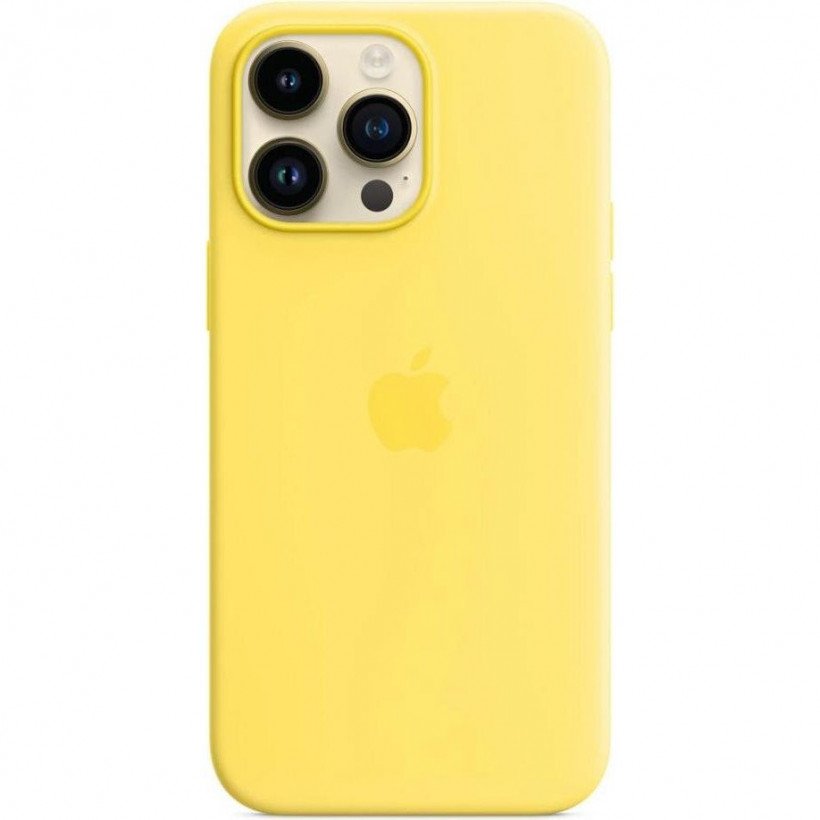 Чехол для смартфона Apple iPhone 14 Pro Max Silicone Case with MagSafe - Canary Yellow (MQUL3)