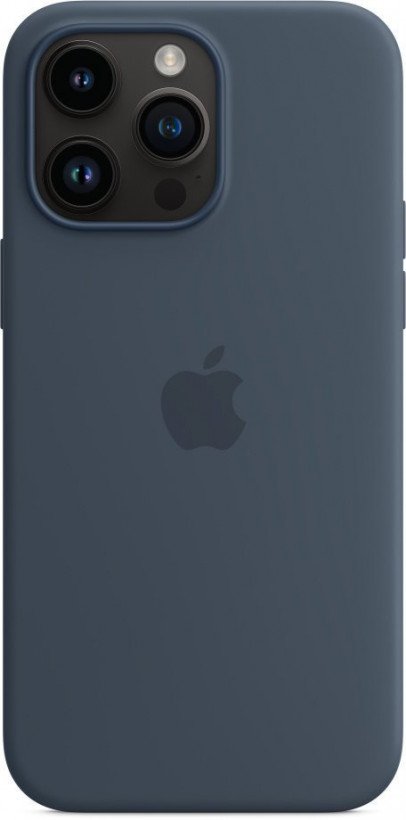 Чехол для смартфона Apple iPhone 14 Pro Max Silicone Case with MagSafe - Storm Blue (MPTQ3)  Фото №1