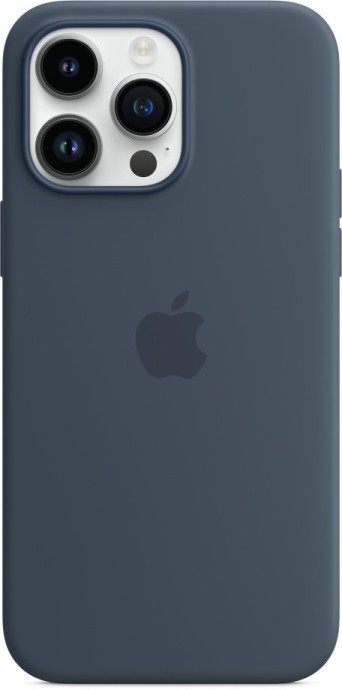 Чохол для смартфона Apple iPhone 14 Pro Max Silicone Case with MagSafe - Storm Blue (MPTQ3)  Фото №2