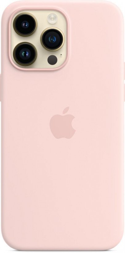 Чехол для смартфона Apple iPhone 14 Pro Max Silicone Case with MagSafe - Chalk Pink (MPTT3)  Фото №0