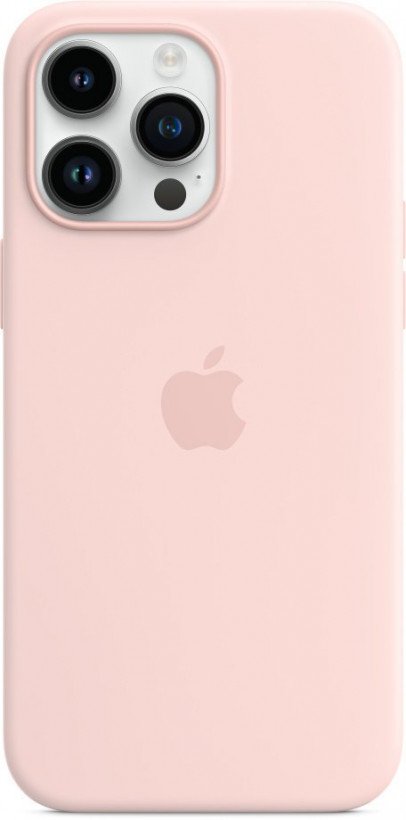 Чехол для смартфона Apple iPhone 14 Pro Max Silicone Case with MagSafe - Chalk Pink (MPTT3)  Фото №2