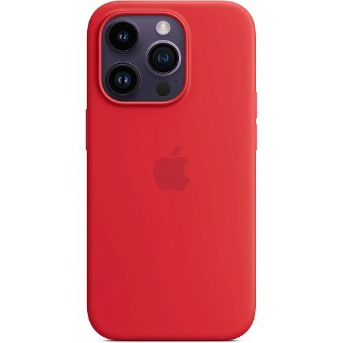 Чехол для смартфона Apple iPhone 14 Pro Max Silicone Case with MagSafe - (PRODUCT)RED (MPTR3)  Фото №0