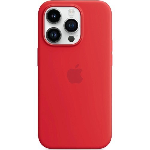 Чехол для смартфона Apple iPhone 14 Pro Max Silicone Case with MagSafe - (PRODUCT)RED (MPTR3)  Фото №2