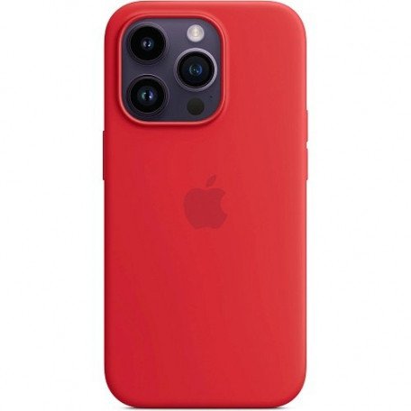 Чехол для смартфона Apple iPhone 14 Pro Max Silicone Case with MagSafe - (PRODUCT)RED (MPTR3)  Фото №0
