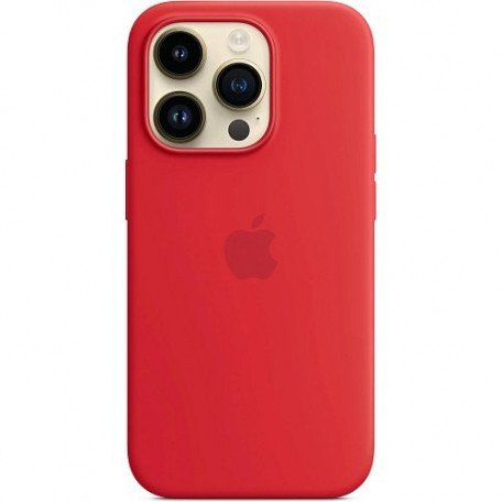Чехол для смартфона Apple iPhone 14 Pro Max Silicone Case with MagSafe - (PRODUCT)RED (MPTR3)  Фото №1