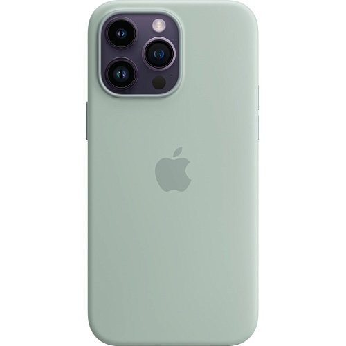 Чохол для смартфона Apple iPhone 14 Pro Max Silicone Case with MagSafe - Succulent (MPTY3)  Фото №0