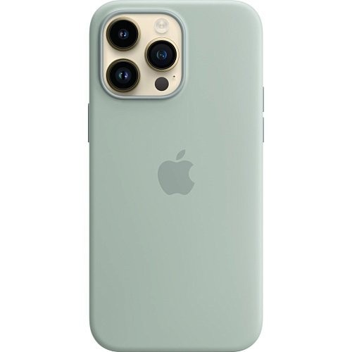 Чохол для смартфона Apple iPhone 14 Pro Max Silicone Case with MagSafe - Succulent (MPTY3)  Фото №1