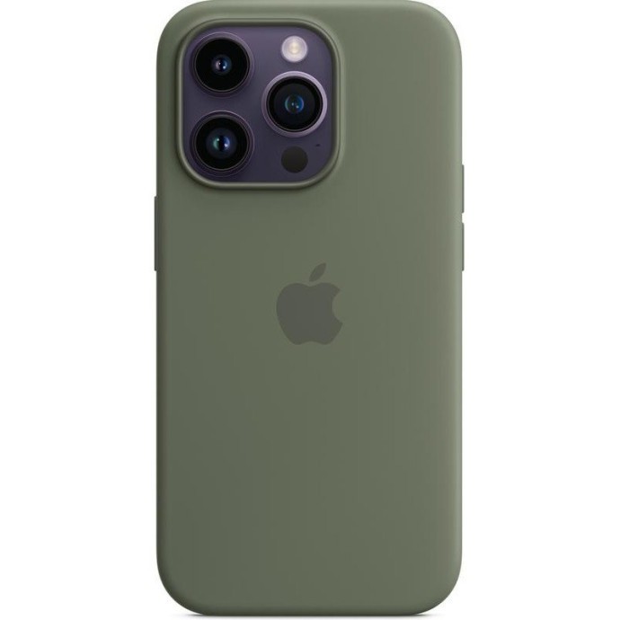 Чохол для смартфона Apple iPhone 14 Pro Max Silicone Case with MagSafe - Olive (MQUN3)