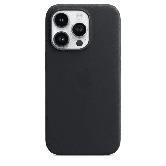 Чохол для смартфона Apple iPhone 14 Pro Max Leather Case with MagSafe - Midnight (MPPM3)