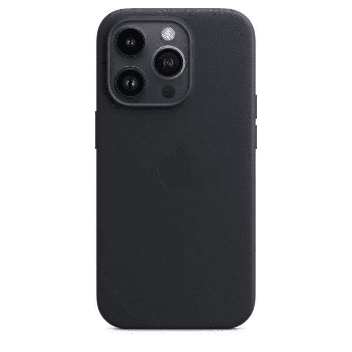 Чохол для смартфона Apple iPhone 14 Pro Max Leather Case with MagSafe - Midnight (MPPM3)  Фото №2