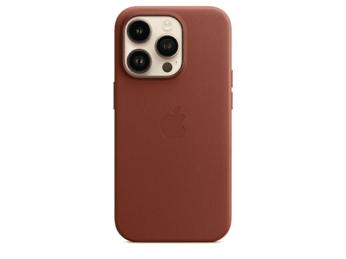 Чохол для смартфона Apple iPhone 14 Pro Max Leather Case with MagSafe - Umber (MPPQ3)  Фото №0