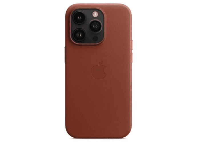 Чохол для смартфона Apple iPhone 14 Pro Max Leather Case with MagSafe - Umber (MPPQ3)  Фото №2