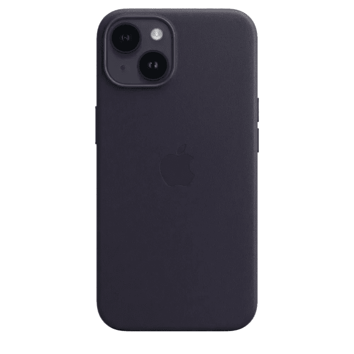 Чохол для смартфона Apple iPhone 14 Pro Max Leather Case with MagSafe - Ink (MPPP3)  Фото №2