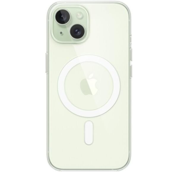 Чохол для смартфона Apple iPhone 15 Clear Case with MagSafe (MT203)  Фото №1