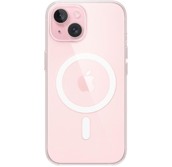Чохол для смартфона Apple iPhone 15 Clear Case with MagSafe (MT203)  Фото №3