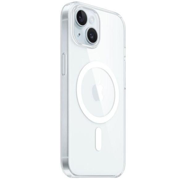 Чохол для смартфона Apple iPhone 15 Clear Case with MagSafe (MT203)  Фото №4