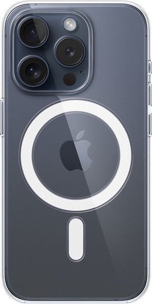 Чохол для смартфона Apple iPhone 15 Pro Clear Case with MagSafe (MT223)  Фото №3