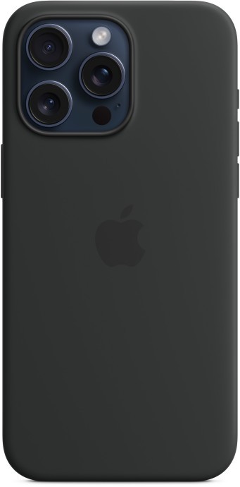 Чехол для смартфона Apple iPhone 15 Silicone Case with MagSafe - Black (MT0J3)  Фото №0