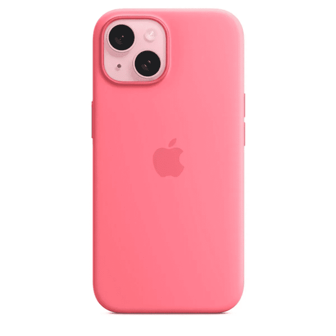 Чехол для смартфона Apple iPhone 15 Silicone Case with MagSafe - Pink (MWN93)  Фото №2