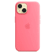 Чохол для смартфона Apple iPhone 15 Silicone Case with MagSafe - Pink (MWN93)