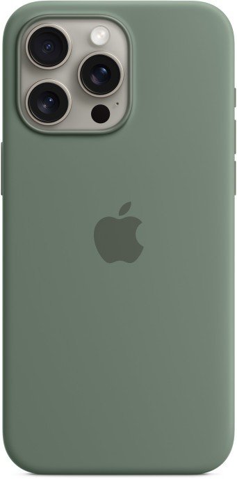Чохол для смартфона Apple iPhone 15 Silicone Case with MagSafe - Cypress (MT0X3)