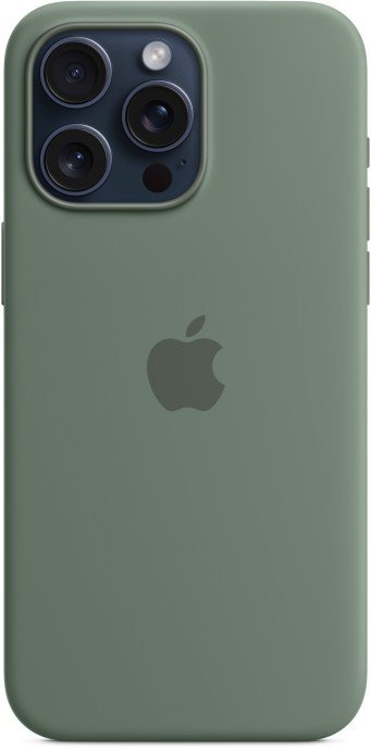 Чохол для смартфона Apple iPhone 15 Silicone Case with MagSafe - Cypress (MT0X3)  Фото №0