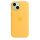 Чехол для смартфона Apple iPhone 15 Silicone Case with MagSafe - Sunshine (MWNA3)