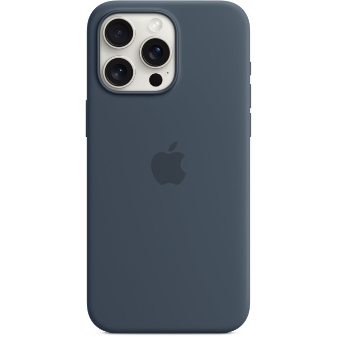 Чехол для смартфона Apple iPhone 15 Silicone Case with MagSafe - Storm Blue (MT0N3)  Фото №2