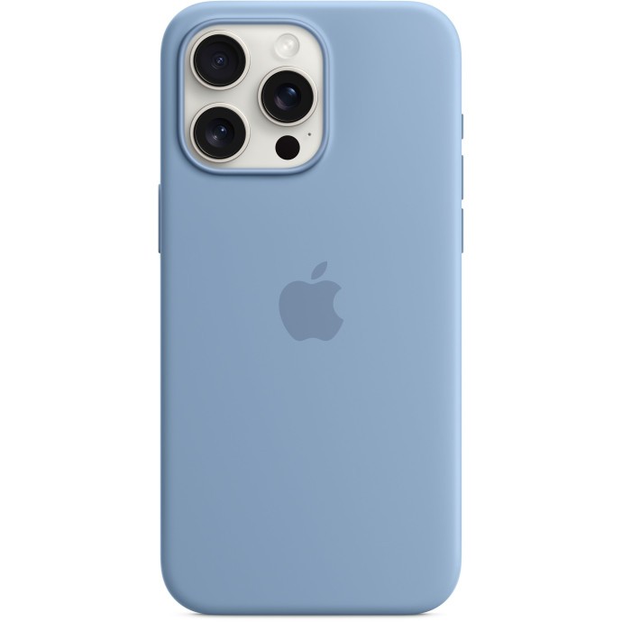 Чохол для смартфона Apple iPhone 15 Silicone Case with MagSafe - Winter Blue (MT0Y3)  Фото №2