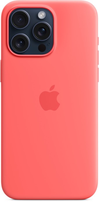 Чохол для смартфона Apple iPhone 15 Silicone Case with MagSafe - Guava (MT0V3)  Фото №0