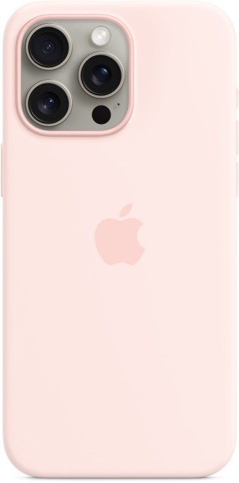 Чехол для смартфона Apple iPhone 15 Silicone Case with MagSafe - Light Pink (MT0U3)