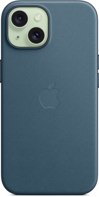 Чехол для смартфона Apple iPhone 15 FineWoven Case with MagSafe - Pacific Blue (MT3G3)  Фото №0