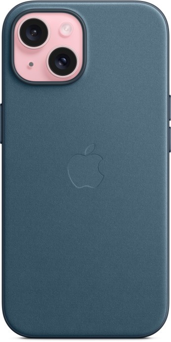 Чехол для смартфона Apple iPhone 15 FineWoven Case with MagSafe - Pacific Blue (MT3G3)  Фото №2