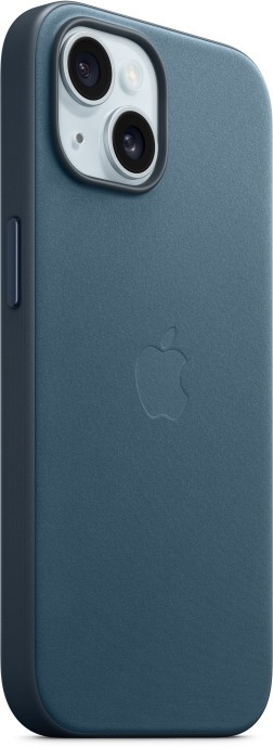 Чехол для смартфона Apple iPhone 15 FineWoven Case with MagSafe - Pacific Blue (MT3G3)  Фото №3