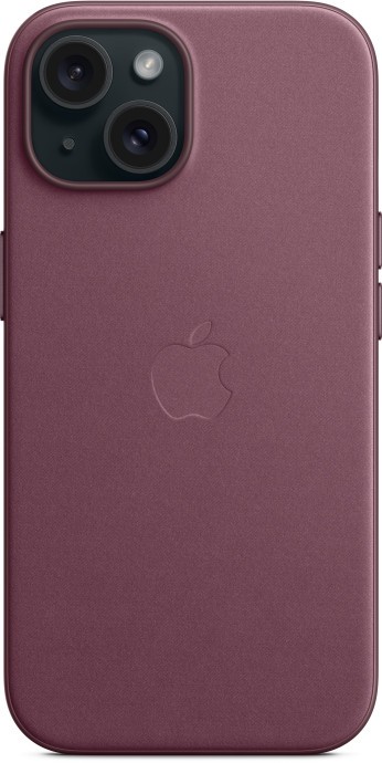 Чохол для смартфона Apple iPhone 15 FineWoven Case with MagSafe - Mulberry (MT3E3)  Фото №0