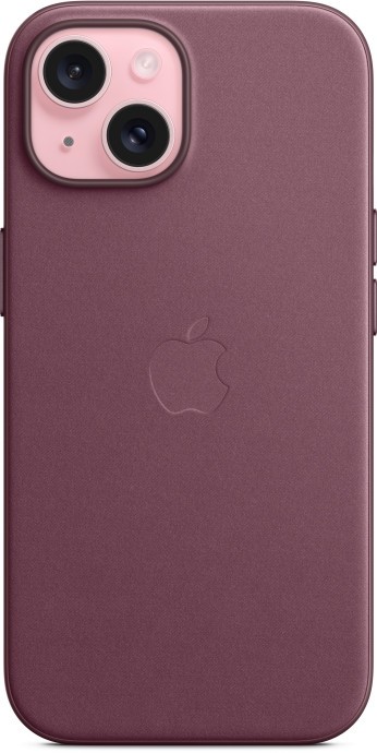 Чохол для смартфона Apple iPhone 15 FineWoven Case with MagSafe - Mulberry (MT3E3)  Фото №2