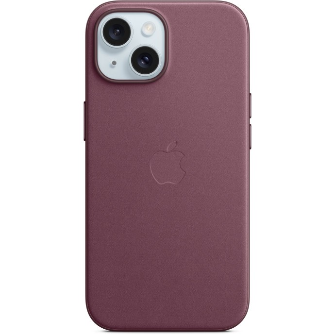 Чохол для смартфона Apple iPhone 15 FineWoven Case with MagSafe - Mulberry (MT3E3)  Фото №5