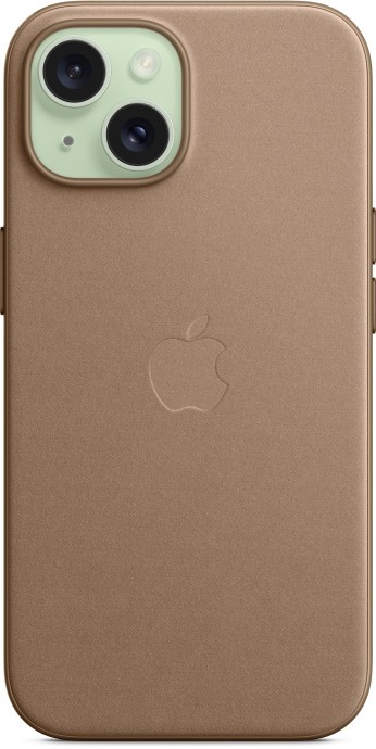 Чохол для смартфона Apple iPhone 15 FineWoven Case with MagSafe - Taupe (MT3C3)