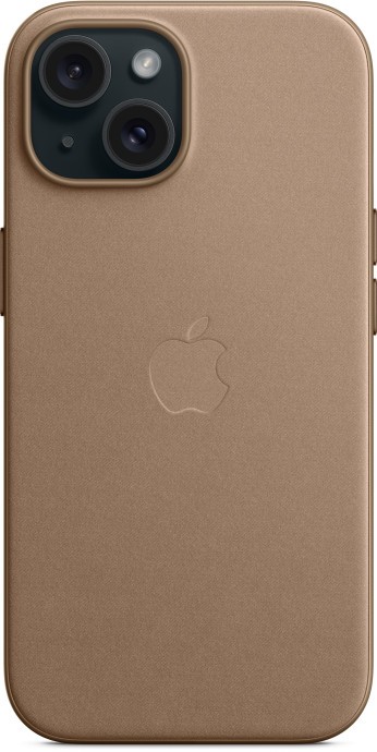 Чохол для смартфона Apple iPhone 15 FineWoven Case with MagSafe - Taupe (MT3C3)  Фото №0