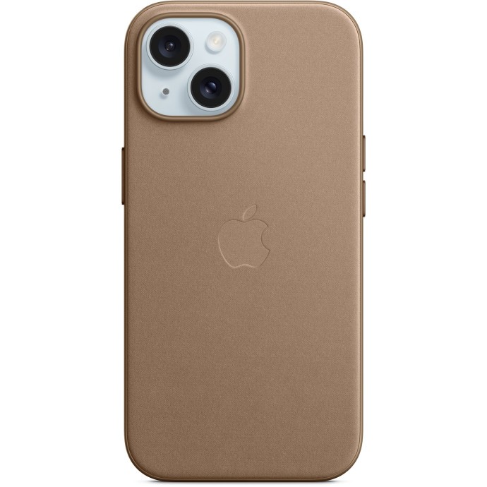 Чохол для смартфона Apple iPhone 15 FineWoven Case with MagSafe - Taupe (MT3C3)  Фото №5